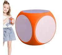 Grand Dice à Effacer à Sec - Blocs de Mousse à Tableau Blanc Cube, activité d'apprentissage en Classe | Éducation des Jeux d'écriture de de de, Cubes Jumbo 10 cm