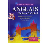 Grand Dictionnaire Anglais HACHETTE OXFORD