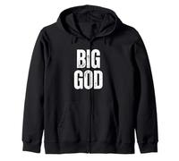 GRAND DIEU. Mon Dieu est si grand, si fort et si puissant. Joie chrétienne Sweat à Capuche