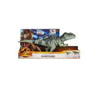 Grand Dinosaure Giganotosaurus 55 cm - Articulé Et Sonore - Jurassic World - Dino Attaque Supreme - Set Animaux