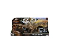 Grand Dinosaure Tyrannosaurus Rex 54 Cm - Articulé Et Sonore - Jurassic World - Dino Escape Furie Supreme - Set Animaux Préhistorique + 1 Carte