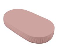 Grand Drap-Housse, pour lit bébé Waldin OWAL 7en1 - Linge de lit pour Enfants- Coton Facile d'entretien, Super Doux et résistant, Rose