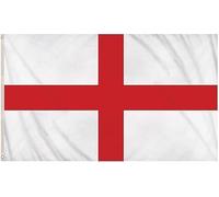 Grand drapeau de l'Angleterre - Bannière de St Georges | Grande décoration patriotique pour le football, les événements sportifs, les fêtes | Décoration murale d'extérieur durable | Coupe du monde