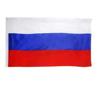 Grand drapeau national russe 150 x 90 cm avec œillets