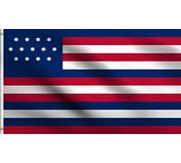 Grand Drapeau Sérapis John Paul Jones 1779 Historique Pavillon Nautique | Anniversaires 3x5 FT 2 œIllets Bannière personnalisée Double Face Drapeau Double Face Balcon Jardin