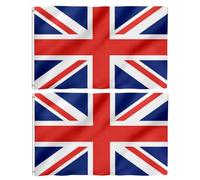 Grand drapeau Union Jack 1,5 x 0,9 m Drapeau national de Grande-Bretagne Nouveau Roi Charles III Coronation Célébration Jardin Rue Britannique Party Pub Décorations extérieures pour extérieur