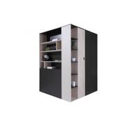 Grand dressing d'angle enfant noir - Neptune
