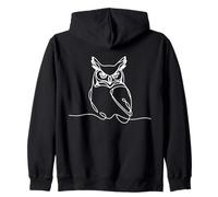Grand-duc Linéart Ornithologue Sweat à Capuche