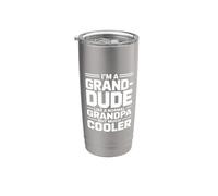Grand-Dude Like a Grandpa Only Cooler Hip Grandfather Gobelet isotherme en acier inoxydable double paroi