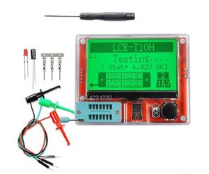 Grand écran Affichage graphique LCR T10H Multifonctionnel Compteur Résistance Condensateur MOS Testeur SCR Transistor