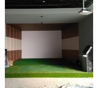 Grand écran De Projection 118x196 Pouces pour L’entraînement De Golf, écran D’Impact De Simulateur De Golf HD Intérieur, Intérieur Multi-Usage Durable, pour L’entraînement De Golf, Série in