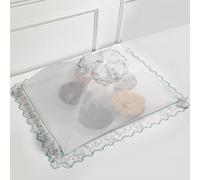 Grand écran pop-up en maille de qualité supérieure - 70 x 50 cm - Pour tente, parapluie - Réutilisable et pliable - Pour pique-nique, extérieur, nourriture - Protège les mouches, les insectes et les