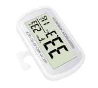 Grand écran refroidisseur de température avec dos étanche, surveille les degrés les plus élevés et les plus bas pour déni de nourriture, perceuse de réfrigérateur, compteur de température