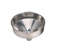 Grand entonnoir en acier inoxydable, entonnoir de remplissage de cuisine multifonction, entonnoir à huile et à vin de grand diamètre (taille : 25 cm/4,2 cm)