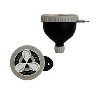 Grand entonnoir pour supplément de poudre - Meilleur pratique, accessoire de protéines sans désordre, cuillères à remplir plus facilement (1, 230 ml)