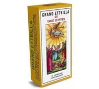 Grand Etteilla - Tarot Egyptien 78 Cartes Avec Livret Explicatif Francais - Tarot Divinatoire - Voyance, Cartomancie - Jeu Grimaud