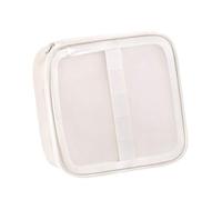 Grand étui de transport de 108 marqueurs de grande capacité avec poignée pour fournitures artistiques pour stylos gel et crayons pour artistes, beige