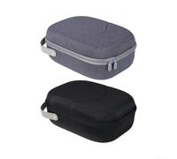 Grand étui de transport, sac de rangement pour 3S avec plusieurs compartiments et sangles élastiques (noir)