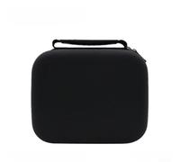 Grand étui pour écouteurs Hifiman Ananda - Coque de protection rigide avec sangle - Boîte de rangement absorbant les chocs pour casques supra-auriculaires - Noir - 22 x 18 x 14 cm
