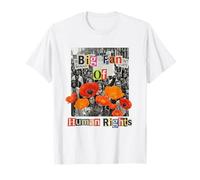 Grand Fan de Collage d'art de Protestation des Droits de l'homme T-Shirt