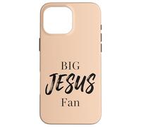 Grand Fan de Jésus, Foi chrétienne, croyant, évangile Coque pour iPhone 16 Pro Max