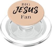 Grand Fan de Jésus, Foi chrétienne, croyant, évangile PopSockets PopGrip pour MagSafe