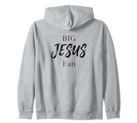 Grand Fan de Jésus, Foi chrétienne, croyant, évangile Sweat à Capuche