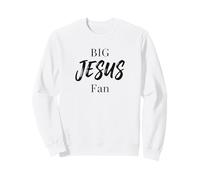 Grand Fan de Jésus, Foi chrétienne, croyant, évangile Sweatshirt
