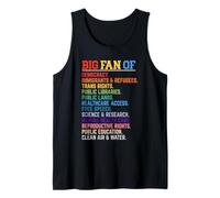 Grand Fan de la démocratie Trans Rights Bibliothèques publiques Égalité Débardeur
