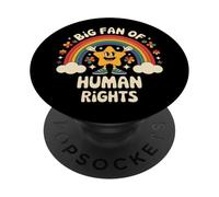 Grand Fan de la Manifestation gentillesse pour l'égalité des Droits de l'homme PopSockets PopGrip Adhésif