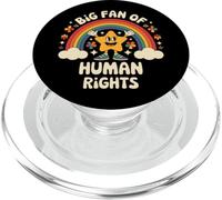 Grand Fan de la Manifestation gentillesse pour l'égalité des Droits de l'homme PopSockets PopGrip pour MagSafe