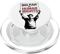 Grand Fan de la Protestation de la liberté des Droits de l'homme PopSockets PopGrip pour MagSafe