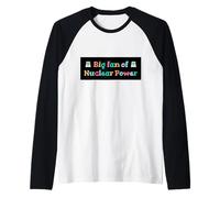 Grand Fan de la Science de l'énergie nucléaire Humour Physique Manche Raglan