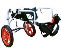 Grand fauteuil roulant pour chien de compagnie, chariot réglable pour pattes arrière pour grands chiens de 45 à 99 livres, chariot léger pour pattes arrière pour la rééducation des pattes ar