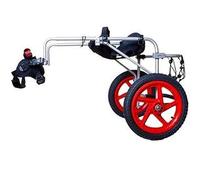 Grand fauteuil roulant pour pattes arrière - Chariot réglable pour grands chiens Aide à la mobilité durable pour soutenir la jambe arrière Idéal pour la rééducation et la mobilité améliorée