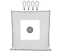 Grand filet de golf - filet de golf et tapis de pratique | Portable Goolf Driving Net | à polyvalente avec chiffon de capture de balle | Équipement de formation pour cour, garage, pr