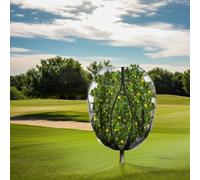 Grand filet de protection noir pour arbres fruitiers - Filet respirant avec fermeture éclair - 3 x 4 m - Protection contre les parasites et les oiseaux - Installation facile pour jardin et serre