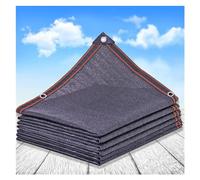 Grand filet d'ombrage 8 x 12 m en tissu durable avec anneaux de suspension pour protection contre les UV, couverture polyvalente pour toutes les scènes