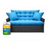 Grand Filippo Coussin de Banc de Jardin Super Confortable - Complément Moderne pour Meubles de Jardin et de Balcon - Coussin pour Banc de Jardin - Coussin pour Palette (100 x 55 x 55 cm)
