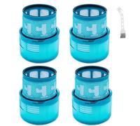 Grand Filtre De Remplacement Lavable, Compatible Avec Dyson, Aspirateur Sans Fil V10 SV12 Cyclone Animal Absolute Total Clean(4pcs)