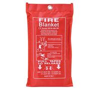 Grand Fire Blanket pour Workplace/Home 1 m Glass Fabric Rapide Sortie [1 mètre]