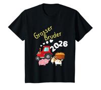 Grand frère 2026 Tracteur Ferme Frères et sœurs T-Shirt