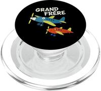 Grand Frère Avion À Hélice Révélation De Grossesse PopSockets PopGrip pour MagSafe