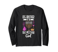 Grand frère de la Bat Mitzvah Manche Longue
