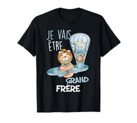 Grand Frere Lion Bébé Cadeau Annonce Naissance T-Shirt