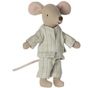 Grand Frère Souris beige dans sa boîte assortie
