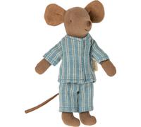 Grand frère Souris bleue dans sa boîte assortie