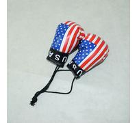 Grand Gant De Boxe De Simulation,10cm,Pendentif De Salle De Boxe,Drapeau De Match,Mini Petit Gant Décoré,Porte-Clés - Type United States