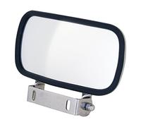 Grand General (33300 Miroir d'angle Mort rectangulaire Convexe en Acier Inoxydable 20,3 x 10,2 cm