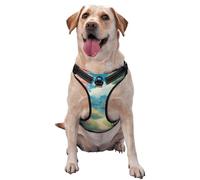 Grand gilet de traction imprimé cerf pour animaux de compagnie à porter lors de la promenade du chien ou de l'escalade des montagnes
